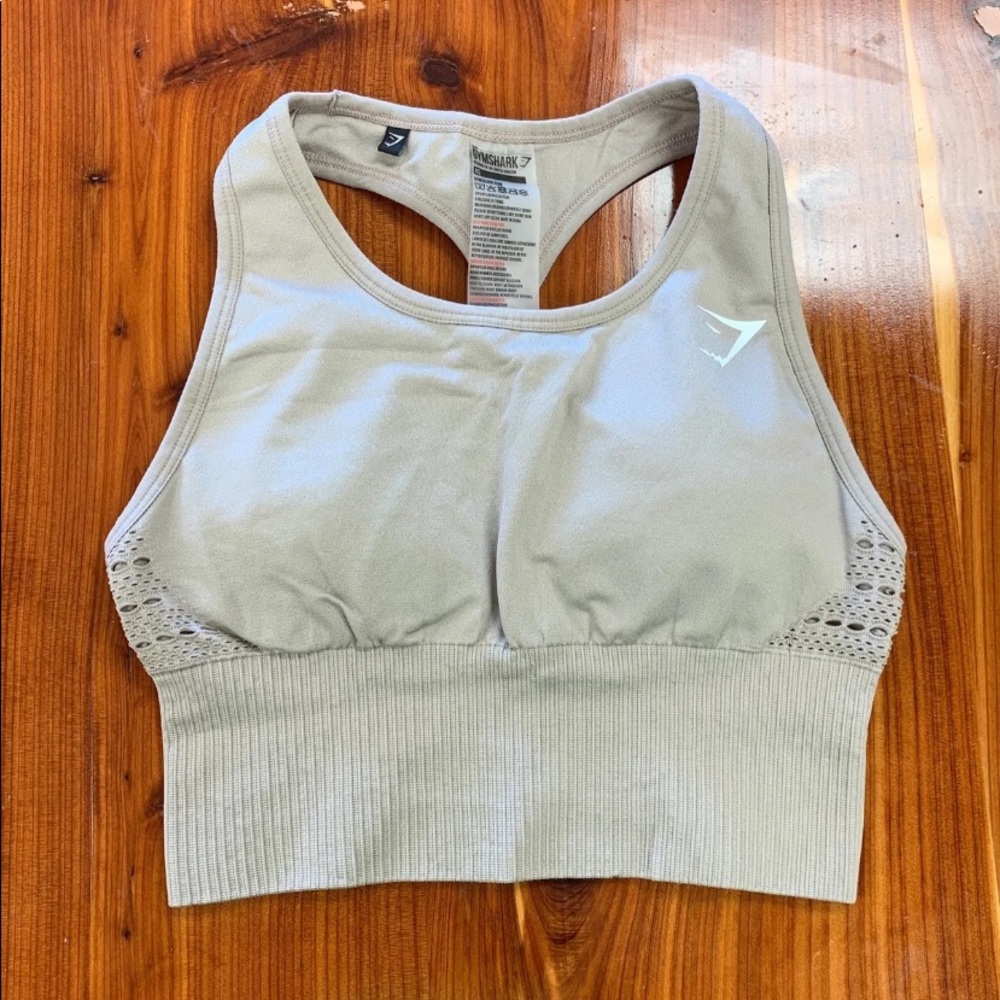 gymshark energy seamless crop vest XS